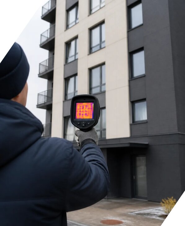 Тепловизионное обследование зданий в Щекине от 5146 р. | ЭкспертизаРоссия